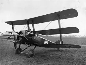 A standard production Sopwith Triplane at Farnborough