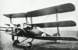 Standard production Sopwith triplane, WW1