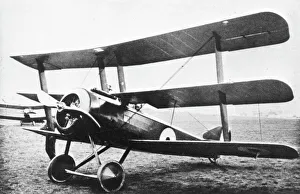 WWI Aircraft Collection: Standard production Sopwith triplane, WW1