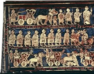 Mosaic Collection: The Standard of Ur. 2600 -2400 BC. War panel