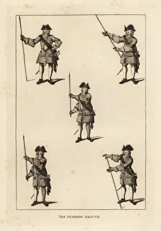 Account Gallery: The standing salute exercises