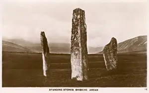 Structures Prints: Standing Stones at Machrie Moor, Shiskine, Arran, Scotland