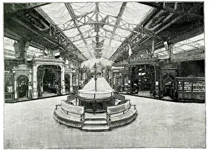 Tiffany Prints: Stands including Tiffany and Co, Paris Exhibition of 1889