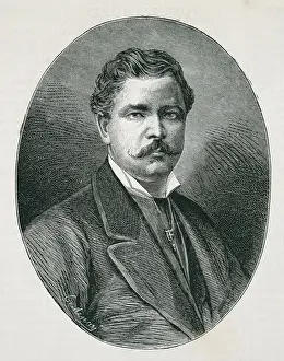 Stanley, Sir Henry Morton (1841-1904). Etching