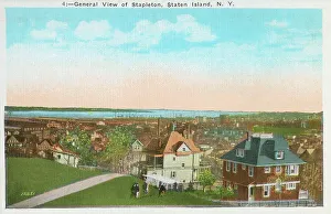 Staten Prints: Stapleton, Staten Island, New York State, USA