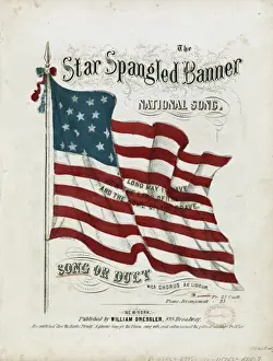 Spangled Prints: The Star spangled banner : national song
