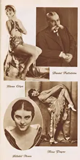 Some of the stars of Ernst Rolfs 1931 show at China Theatre