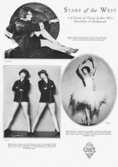 Ideas Prints: Stars of the West - a group of young ladies who