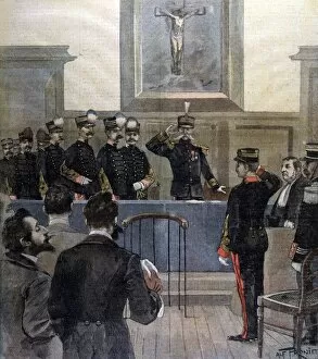Dreyfus Collection: Start of Rennes Trial