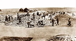 Starting Prints: Starting a gold mine in South Africa - Victorian period