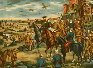 Starting of the head-quarters of the combined army in Siberi