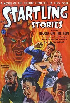 Fleeing Prints: Startling Stories - Blood on the Sun