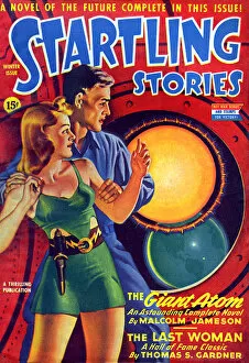 Ahead Gallery: Startling Stories - The Giant Atom