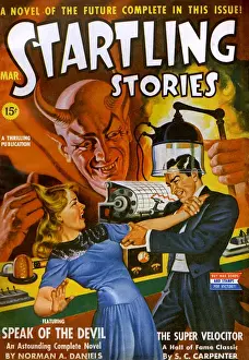 Satan Prints: Startling Stories - Speak of the Devil
