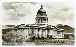 Images Dated 28th November 2011: State Capitol Building - Salt Lake City, Utah, USA