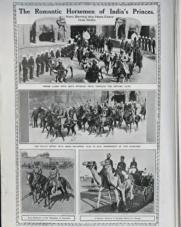 State entrance into Delhi