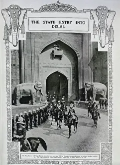 Empress Prints: State entry into Delhi