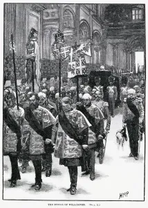 Serves Prints: The State funeral of Arthur Wellesley