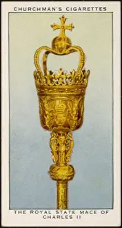 1660s Prints: State Mace of Charles II