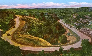Arbuckle Gallery: State of Oklahoma, USA - Horse Shoe Curve Arbuckle Mountains