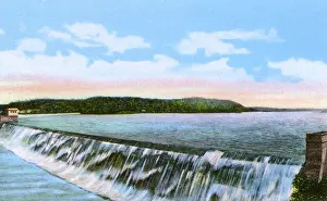 Providing Prints: State of Oklahoma, USA - Spavinaw Dam, Tulsa
