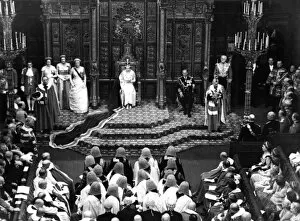 Addressing Gallery: The State Opening of the Great British Parliament