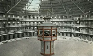 Prison Prints: State Penitentiary at Stateville, Joliet, Illinois, USA