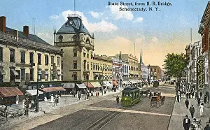 State Street, Schenectady, New York, USA