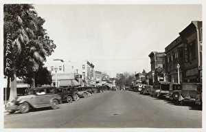 Images Dated 25th July 2017: State Street, Ukiah, Mendocino County, California, USA