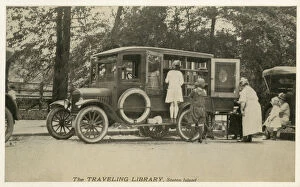 Staten Island, New York, NY, USA - A Travelling Library