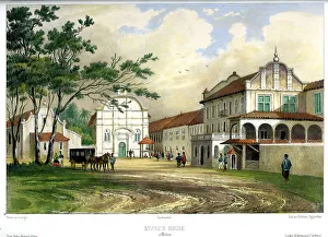 Vaillant Prints: State's House, Malacca