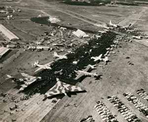 Farnborough Prints: The static park at the Farnborough Air Show