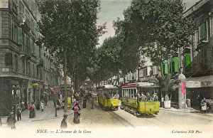 At a French Station