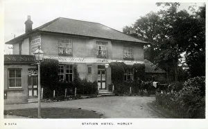 Horley Prints: Station Hotel, Horley, Surrey