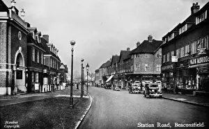 Beaconsfield Prints: Station Road, Beaconsfield, Buckinghamshire