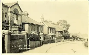 Crayford Prints: Station Road, Crayford, Dartford, England