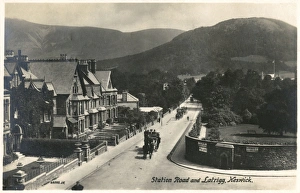 Cumbrian Gallery: Station Road and Latrigg, Keswick, Cumbria, England