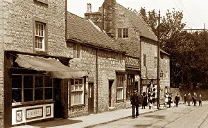 Mansfield Prints: Station Road, Mansfield Woodhouse early 1900's