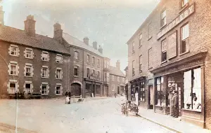 Nottinghamshire Prints: Station Road, Ollerton, Nottinghamshire