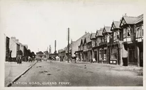 Images Dated 2nd October 2020: Station Road, Queensferry, Wales