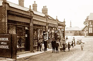Elmsall Prints: Station Road, South Elmsall early 1900's