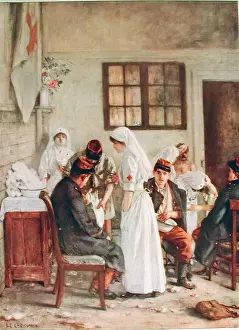 Stationary hospital at Poitiers, 1915