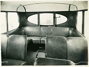 Thornycroft Prints: Statnor bus Hall Lewis interior