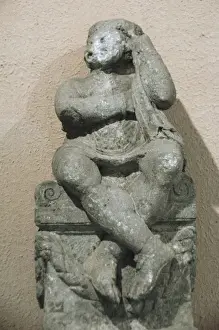 Byllis Prints: Statue. 3rd century BC. Byllis. Albania. Tirana. National Ar