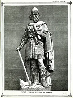 Statue of Alfred the Great, Wantage, Oxfordshire