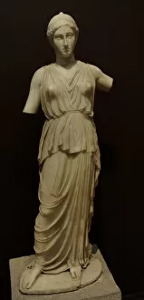 Lybia Collection: Statue of Athena. Roman copy