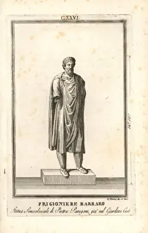 Barbarian Prints: Statue of the Barbarian king imprisoned