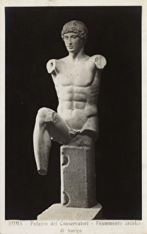 Torso Gallery: Statue of a Charioteer (Roman) - Capitoline Museum, Rome