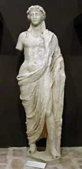 Images Dated 10th August 2007: Statue of Dionysus, god of wine