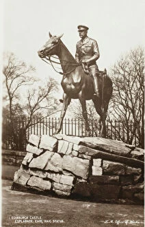 Ypres Gallery: Statue of Field Marshal Haig - Edinburgh Castle